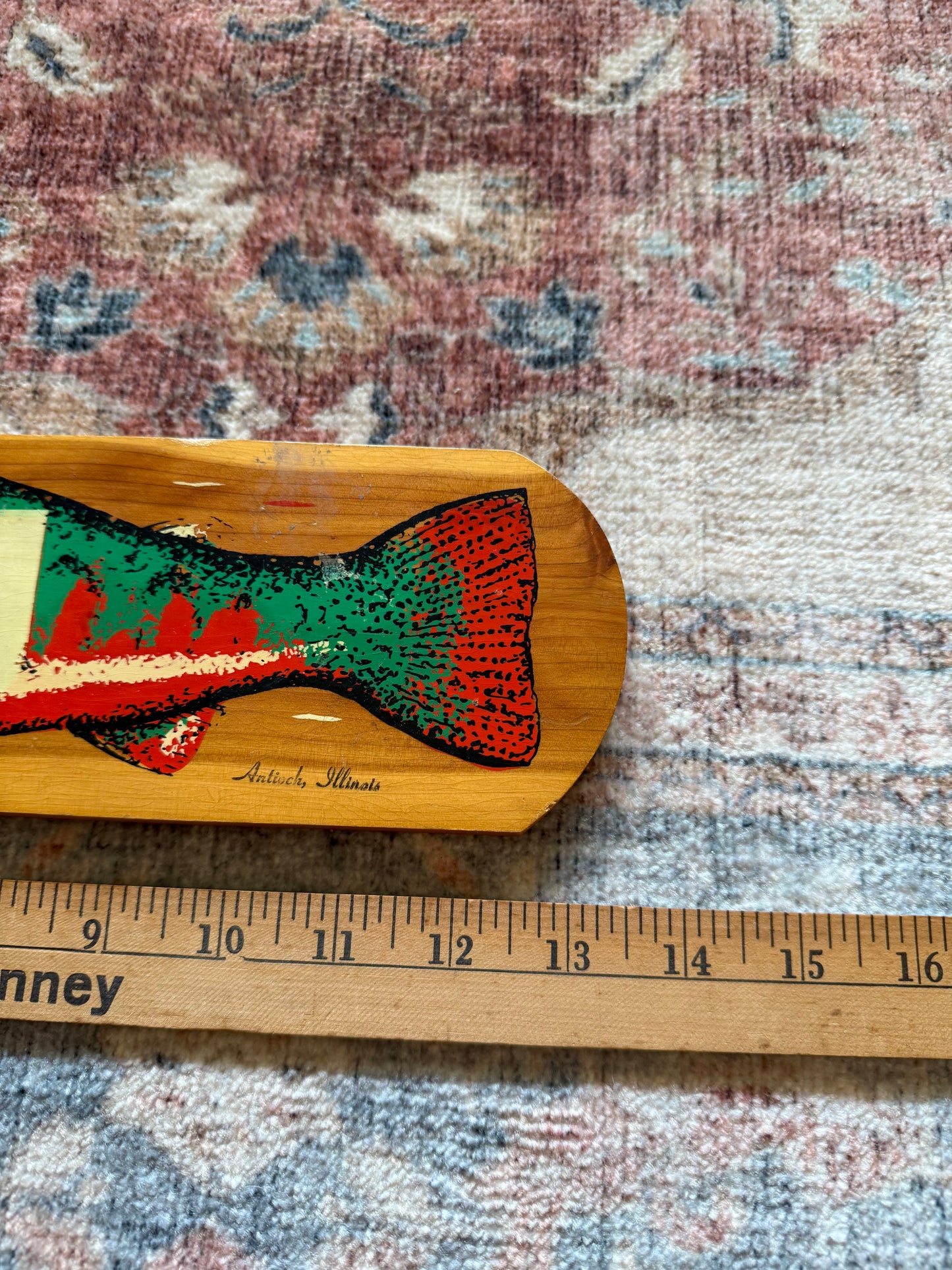 Vintage Fishermen Are Liars Cedar Sign
