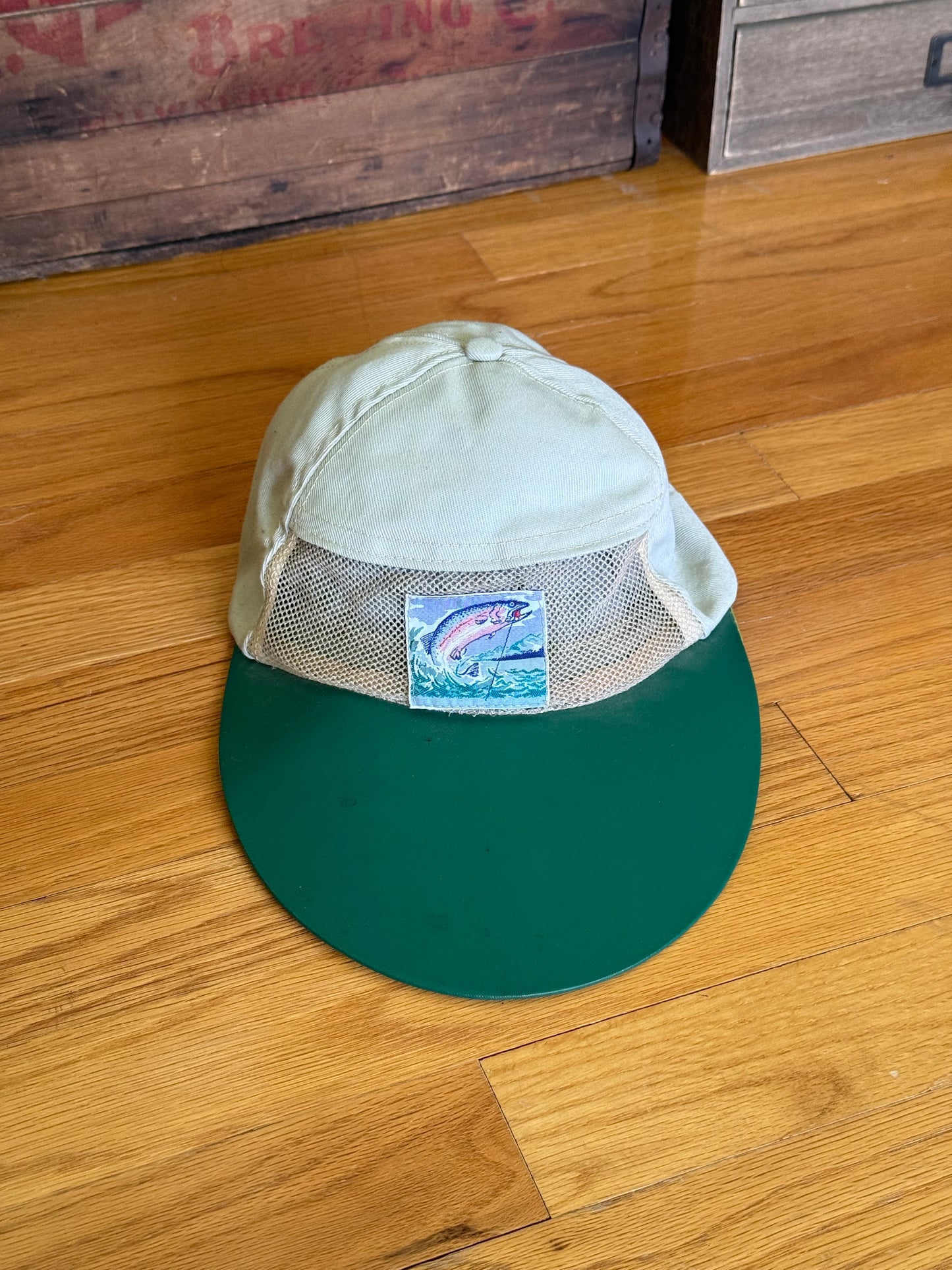 Vintage Trout Long Bill Cap