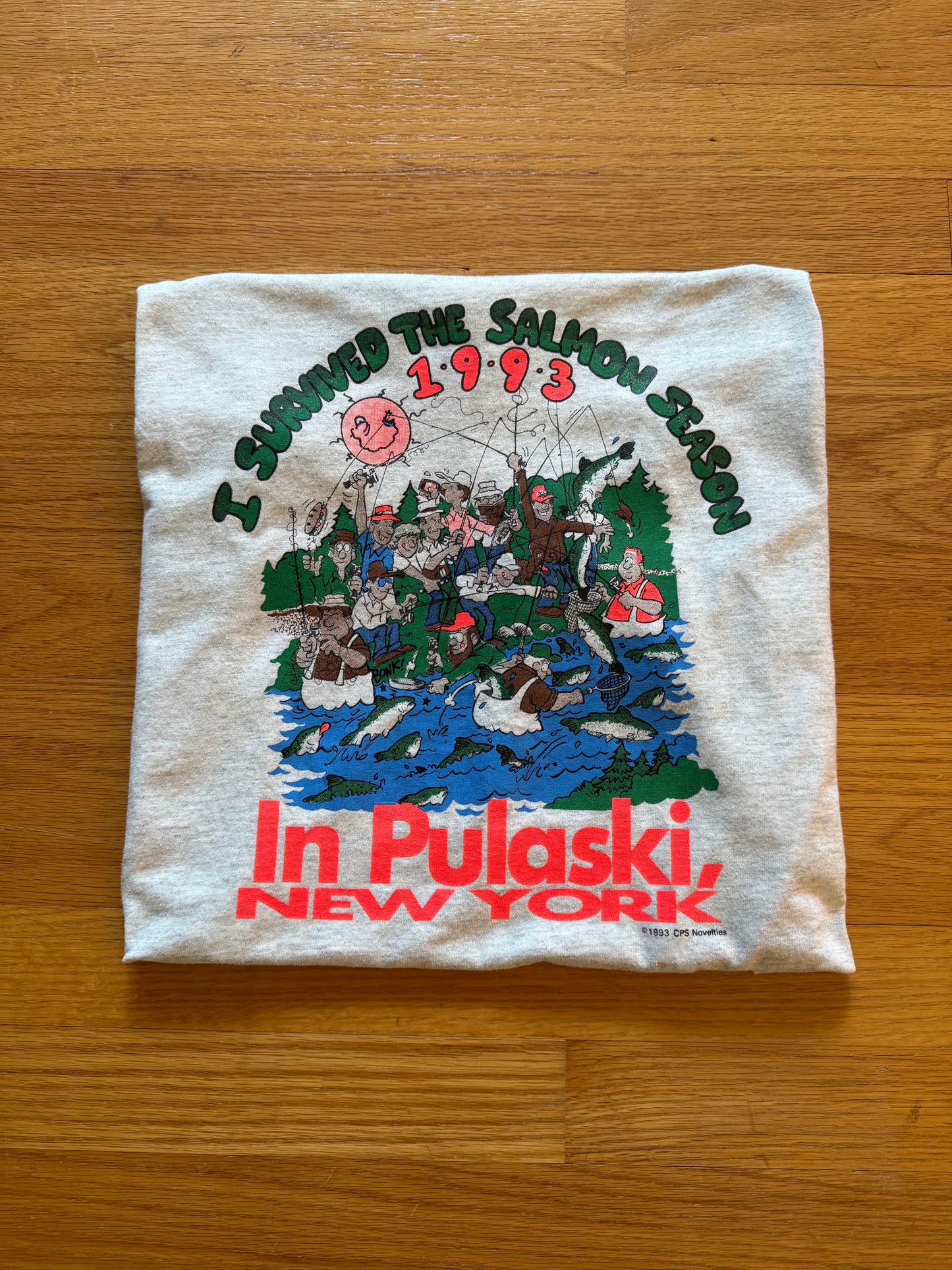 Survived Pulaski Salmon Season T - M