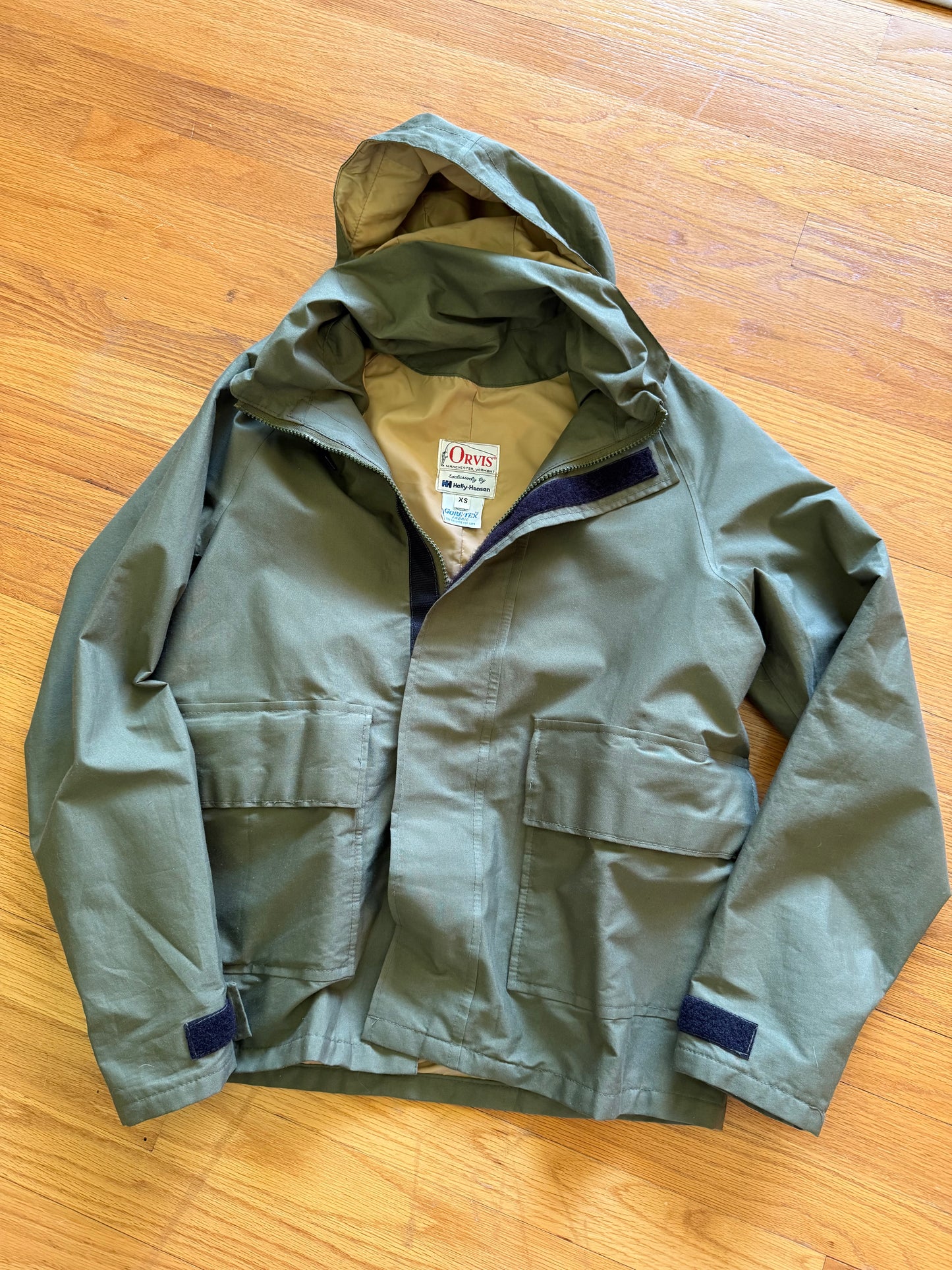 Orvis x Helly-Hansen Gore-Tex Rain Jacket - XS