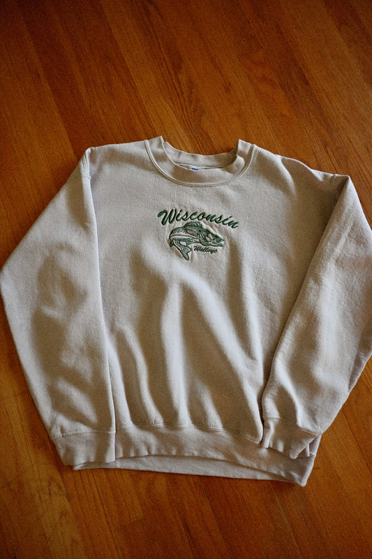 Wisconsin Walleye Sweatshirt - M