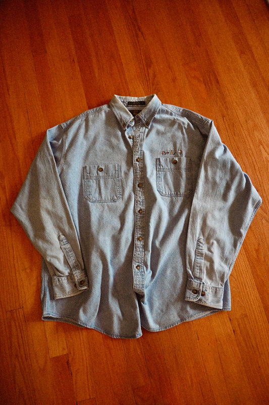Orvis Denim Dry Fly Shirt - L