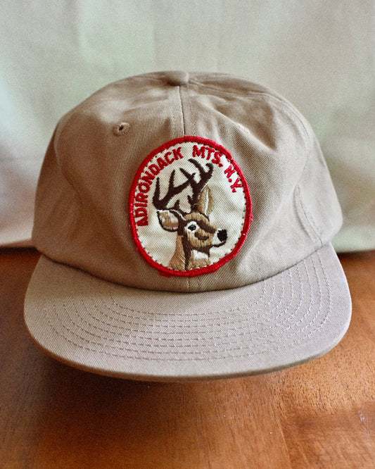 Vintage Tan Patch Caps