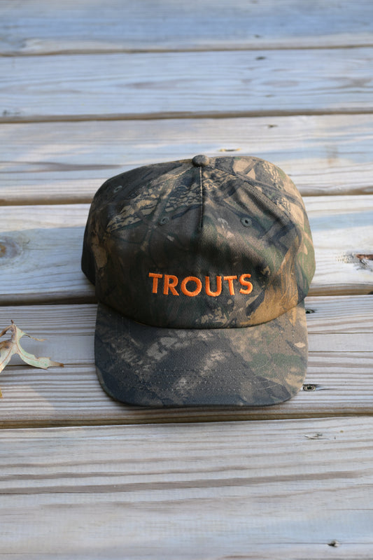 Trouts 5 Panel Camo Hat