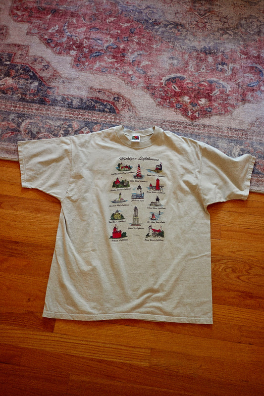 Michigan Lighthouses T - XL