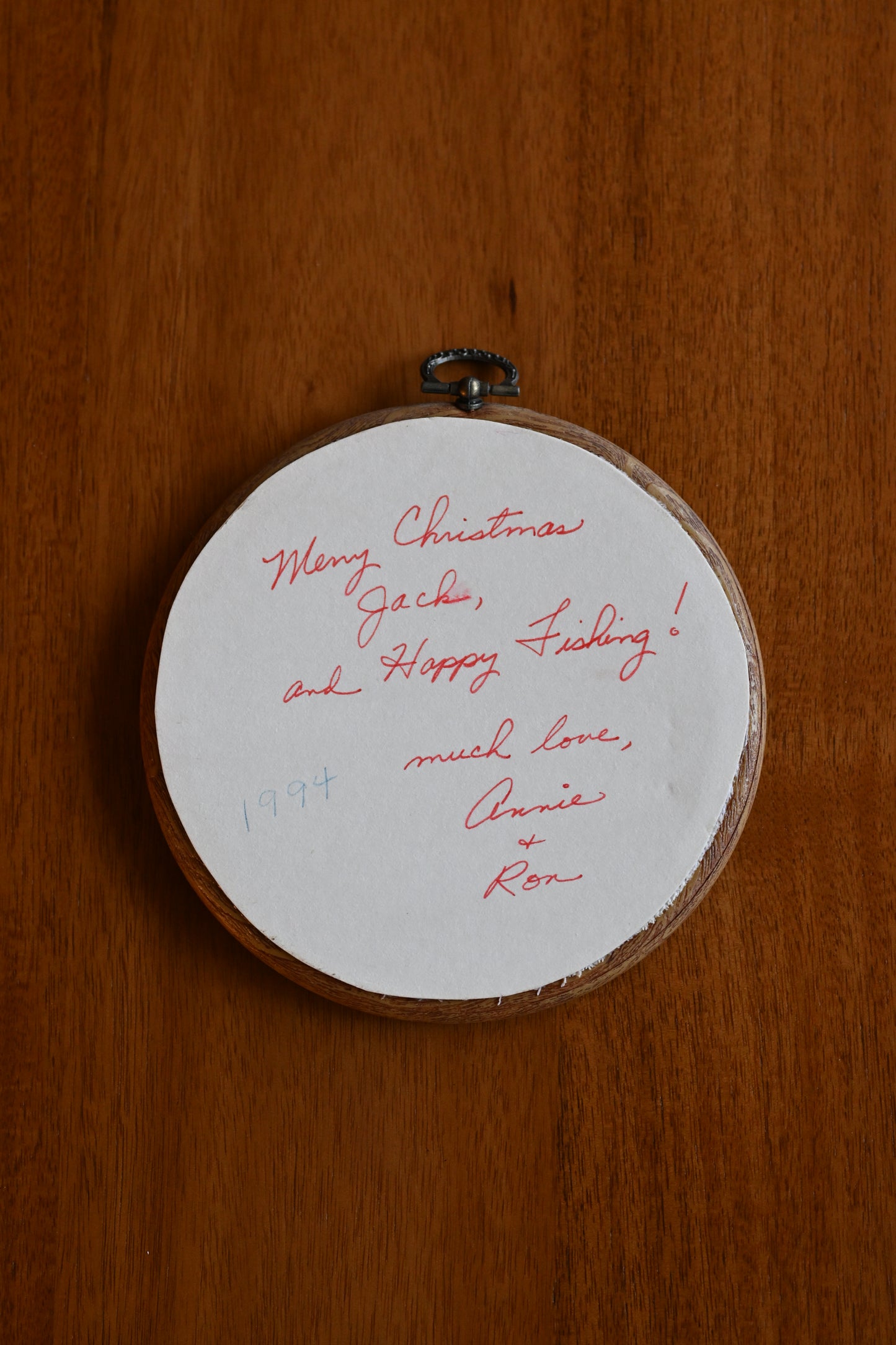 Eat Sleep Fish Cross Stitch - 1994