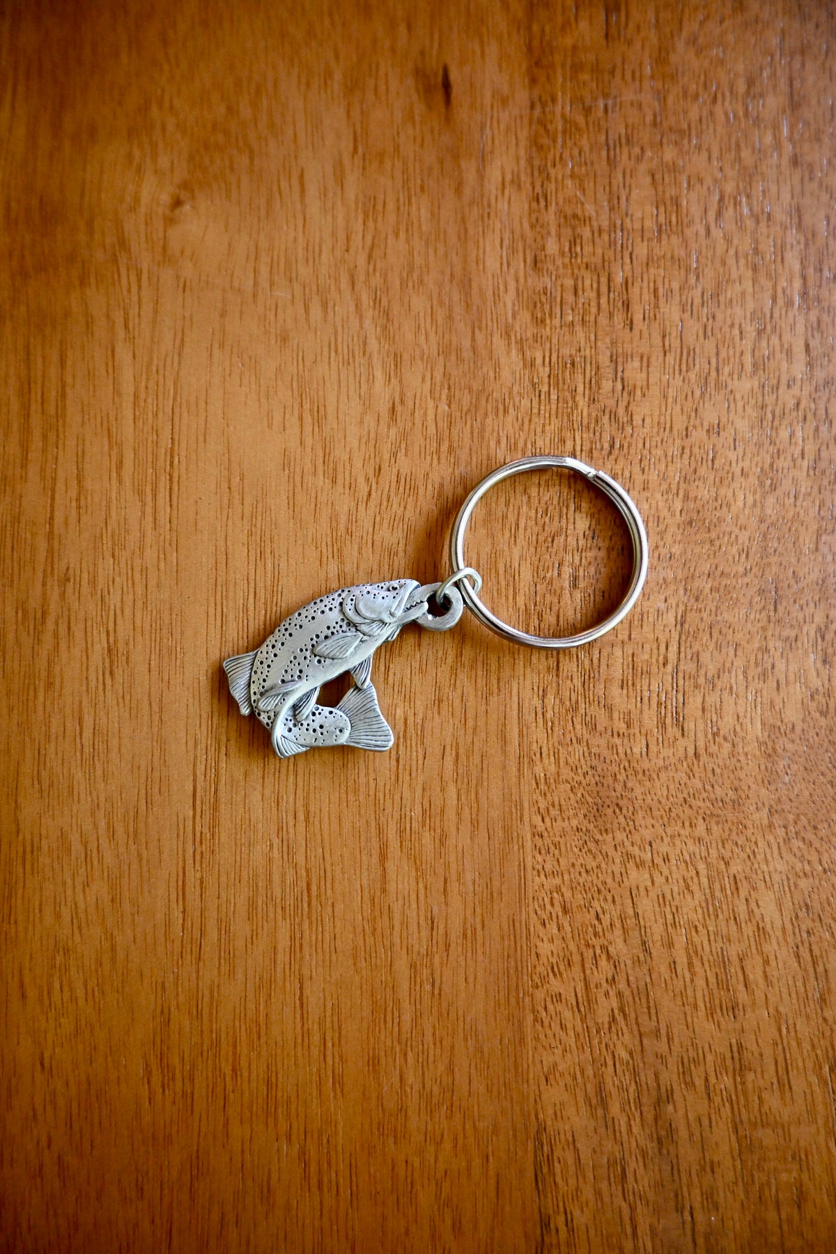 Vintage Trout Keychain