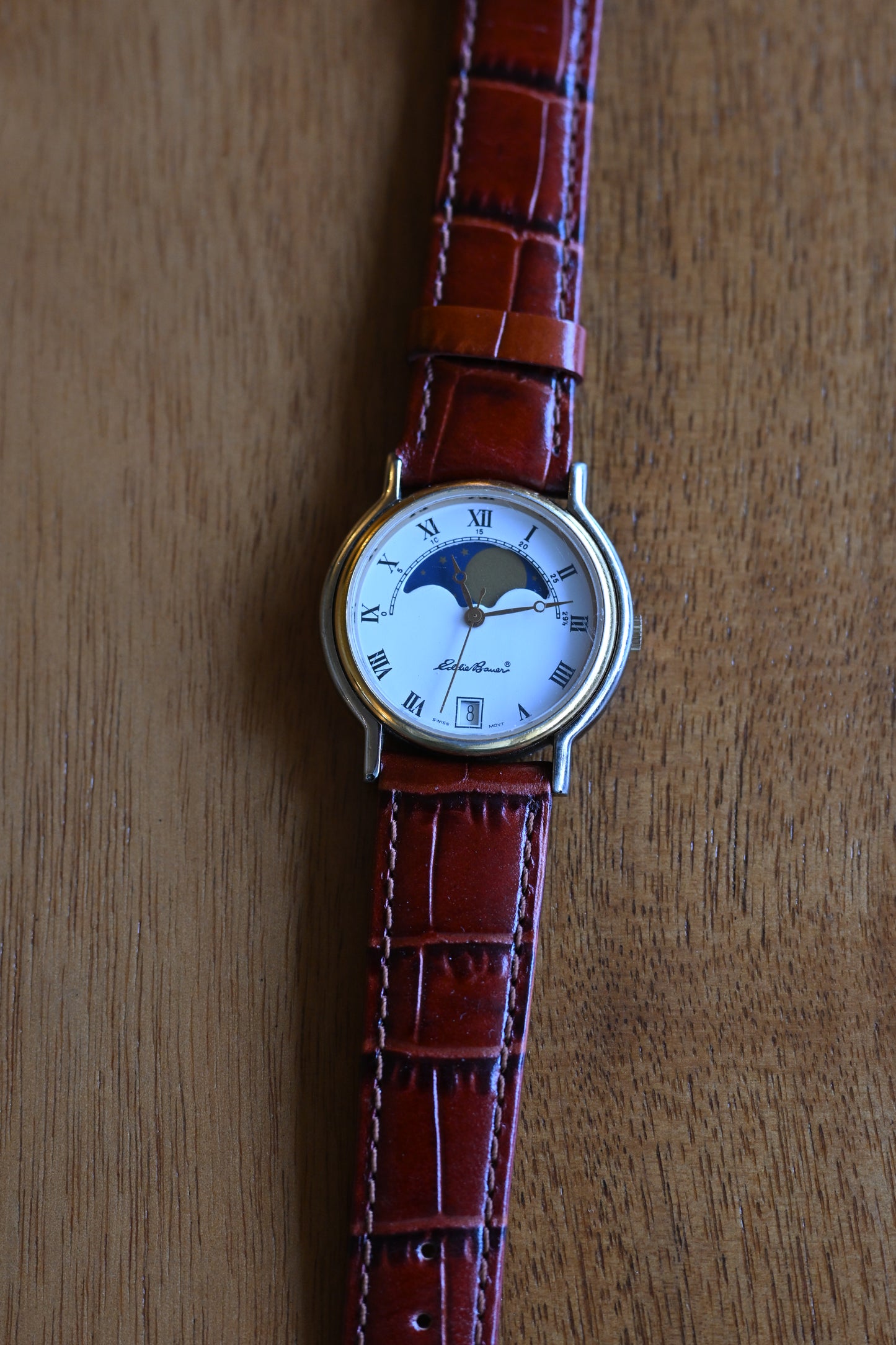 Eddie Bauer Swiss Movement Moonphase Watch