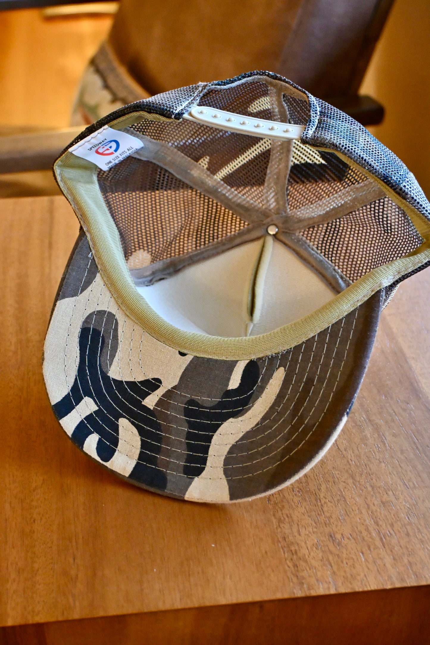 Salmon River Pulaski, NY Camo Trucker