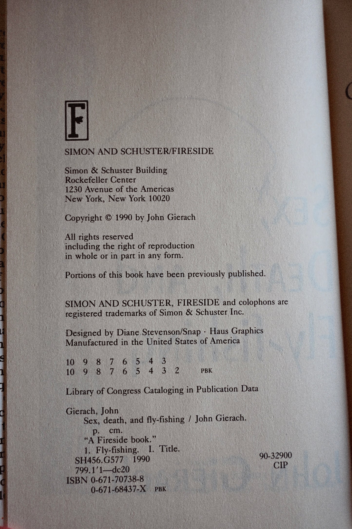 Sex, Death, and Fly-Fishing - John Gierach