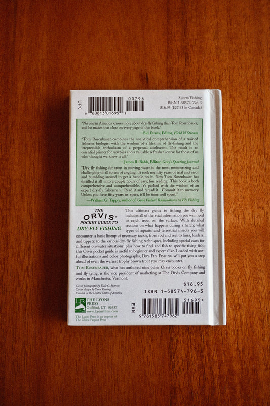 The Orvis Pocket Guide to Dry-Fly Fishing - Tom Rosenbauer