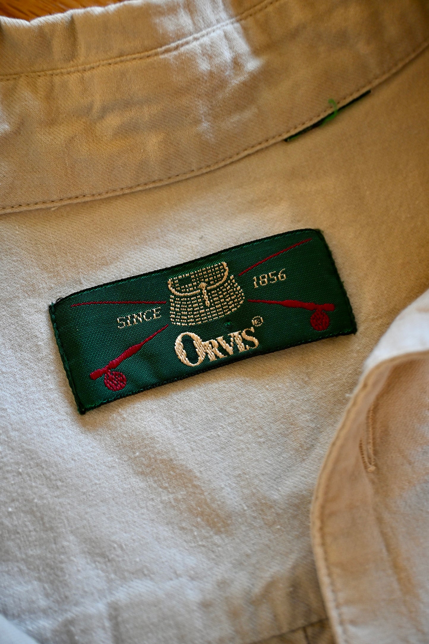 Vintage Orvis Lightweight Cotton Shirt - L/XL