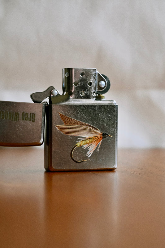 Grey Winged Olive Zippo