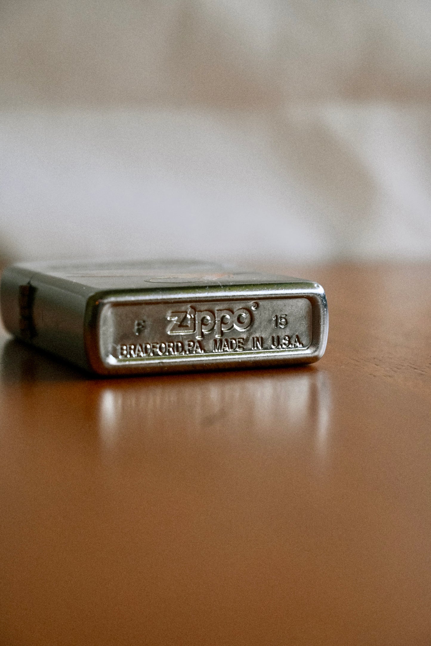 Grey Winged Olive Zippo