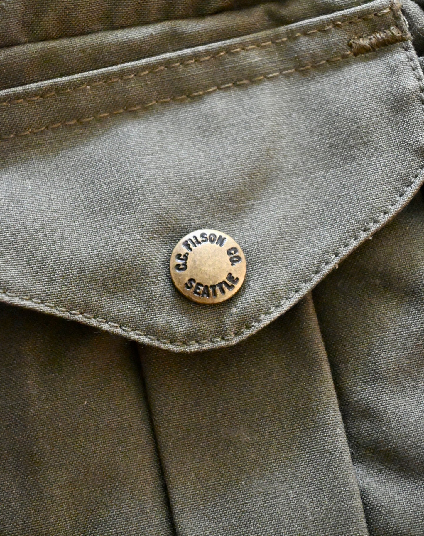 Vintage Filson Strap Fly Fishing Vest 132 - Size Regular (Talon Era Zippers)