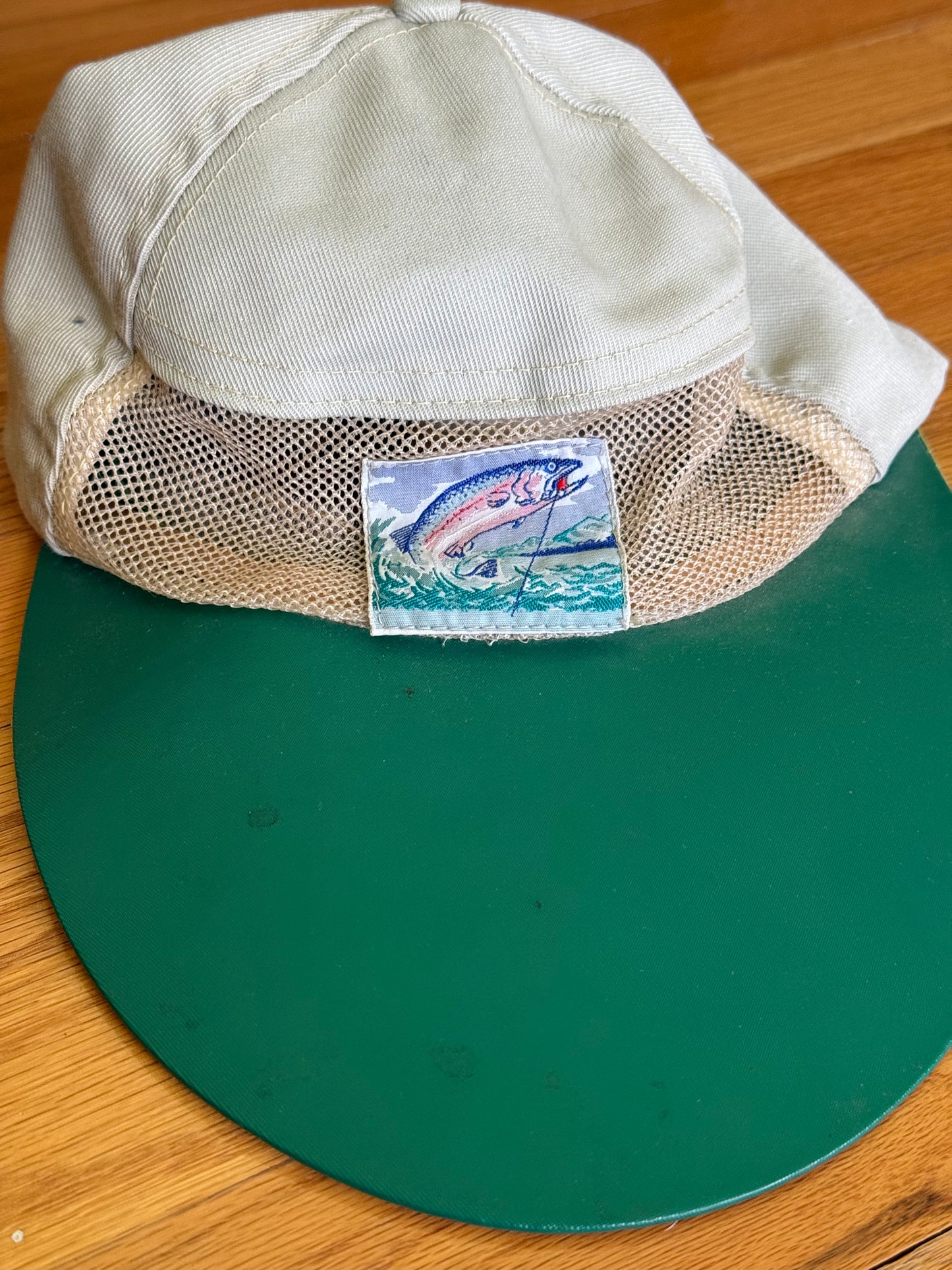 Vintage Trout Long Bill Cap