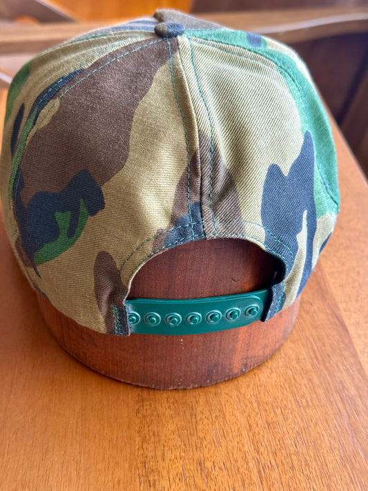 Wyoming County Wildlife Federation Camo Snapback