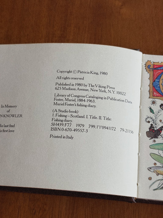 Muriel Foster's Fishing Diary