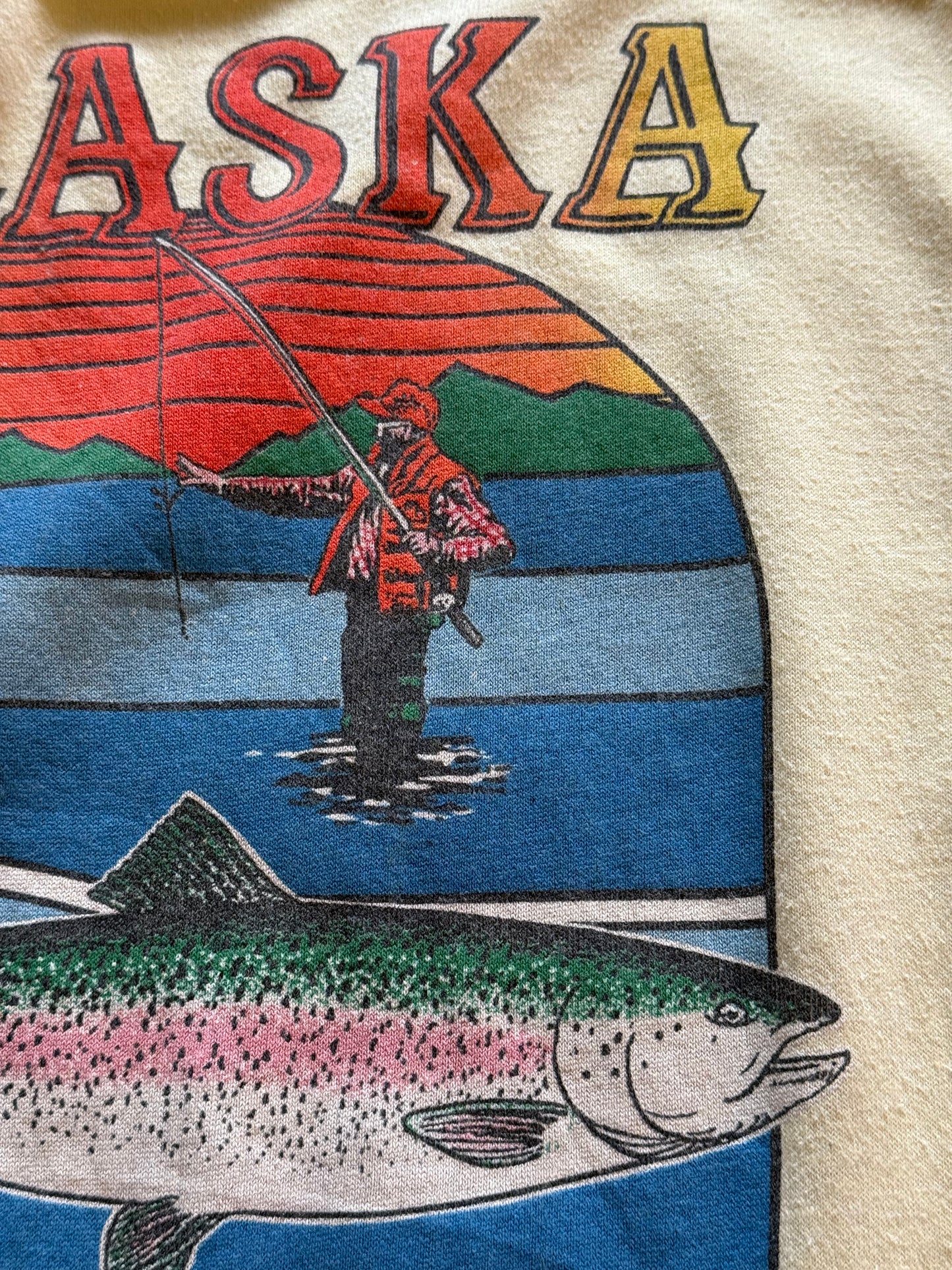 1989 Alaska Rainbow Trout T - Women's Small