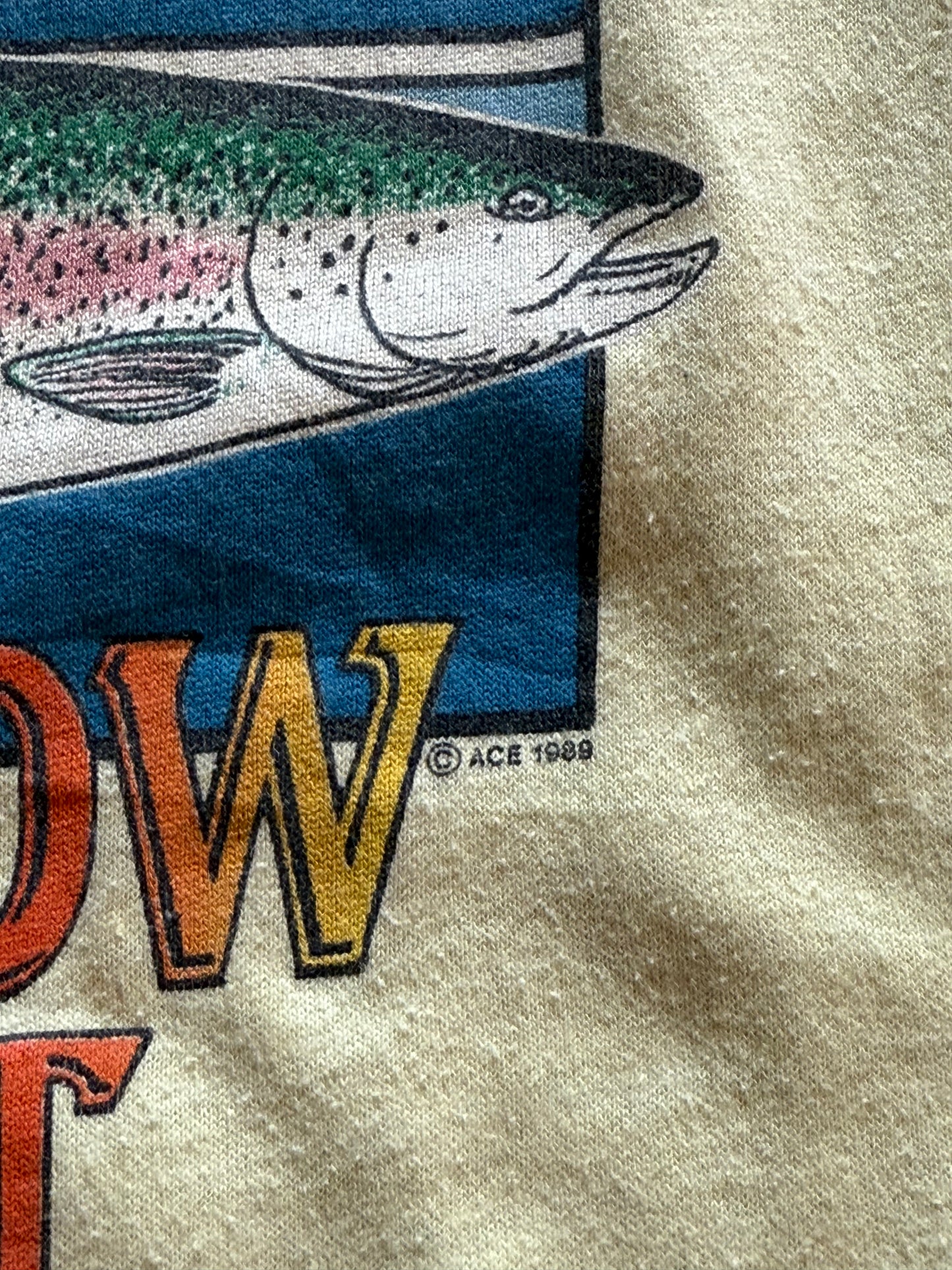 1989 Alaska Rainbow Trout T - Women's Small