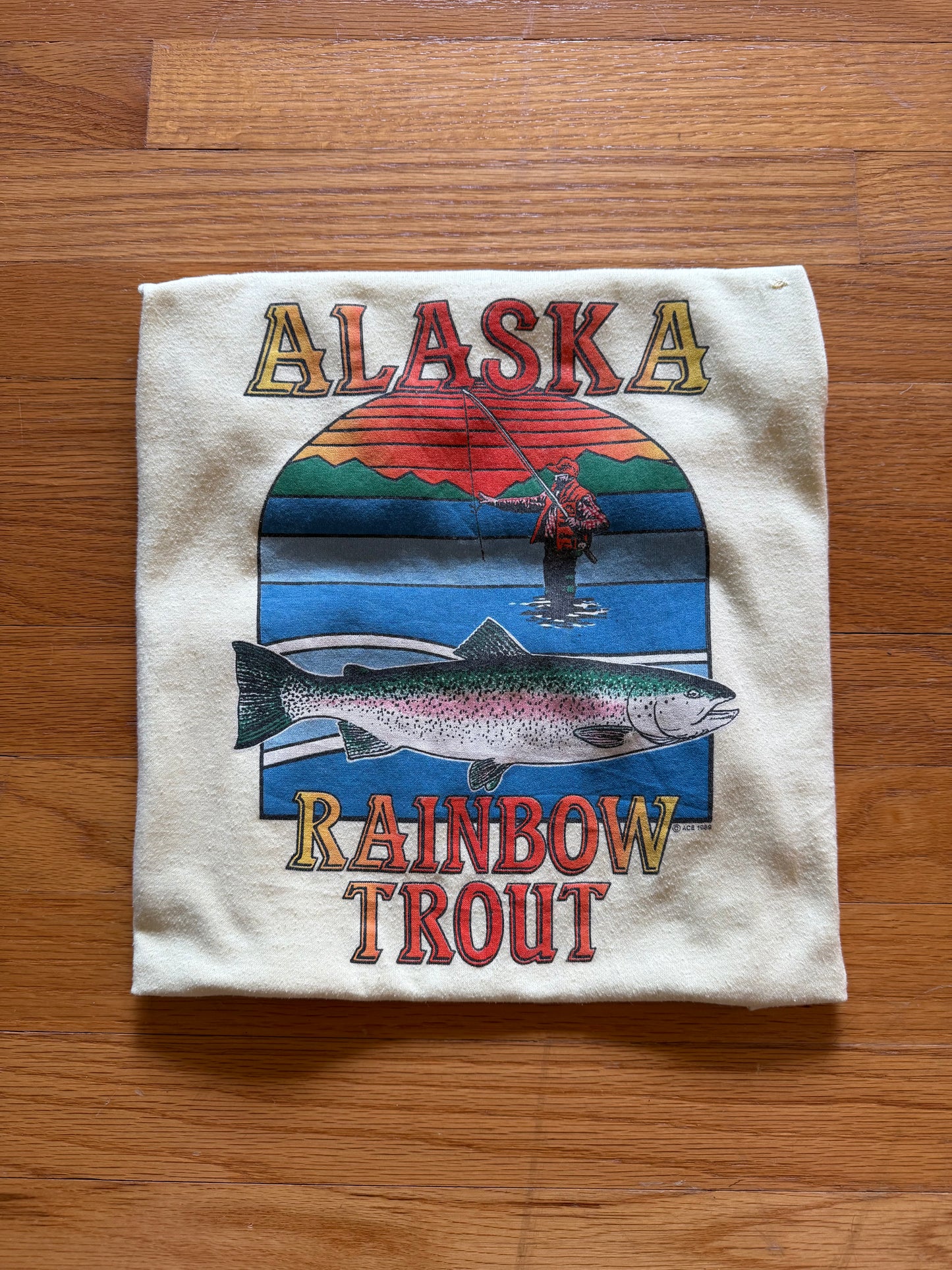 1989 Alaska Rainbow Trout T - Women's Small