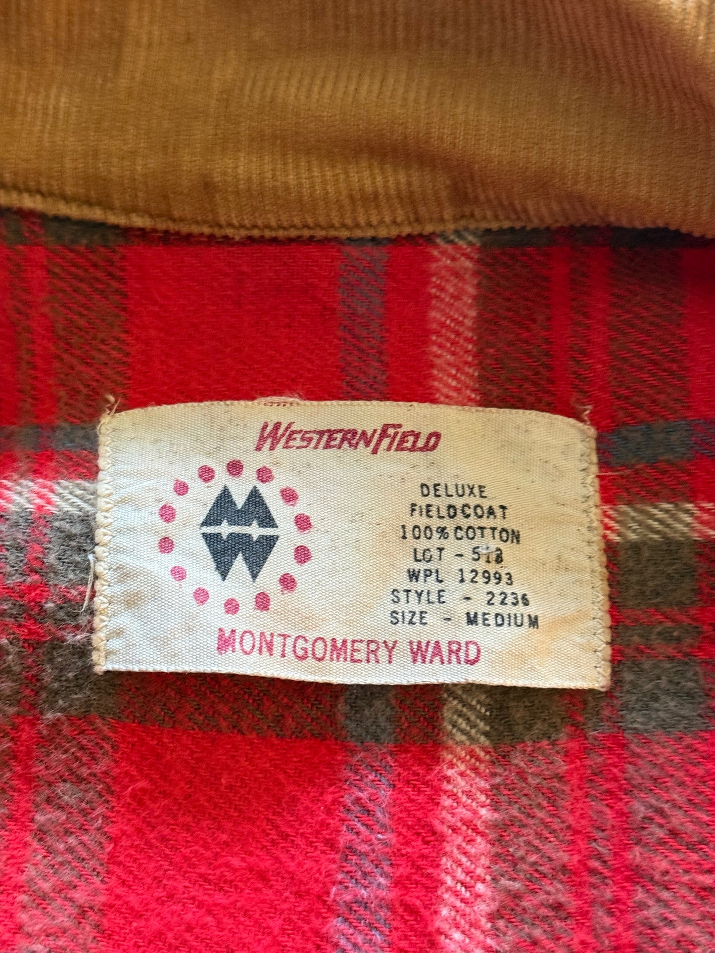 Heavily Distressed Western Field Jacket - M