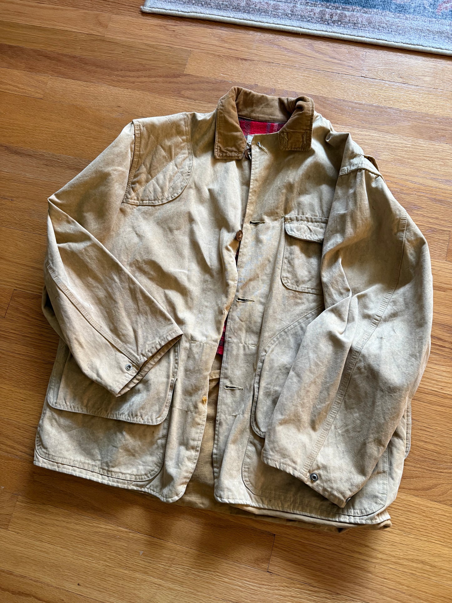 Heavily Distressed Western Field Jacket - M