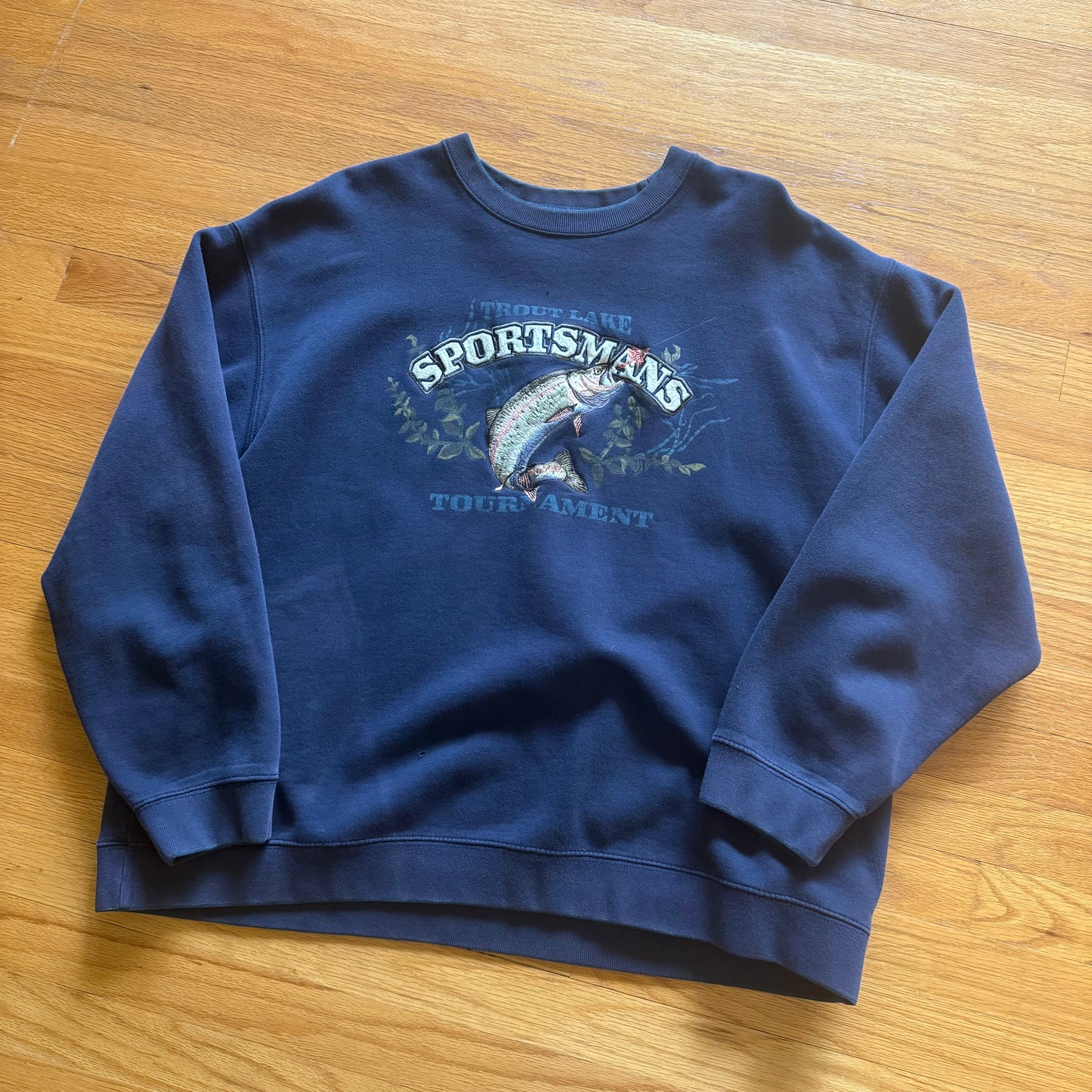 Sportsmans Trout Sweatshirt - XL