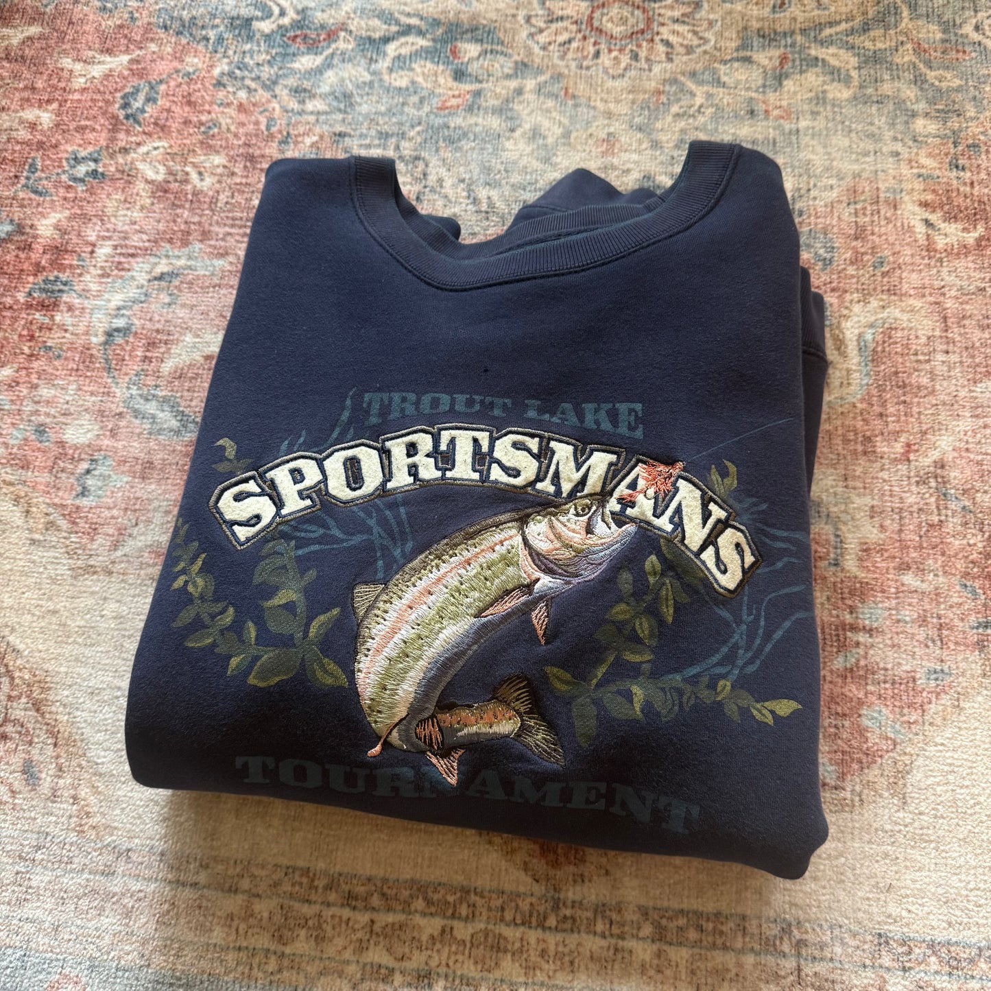 Sportsmans Trout Sweatshirt - XL