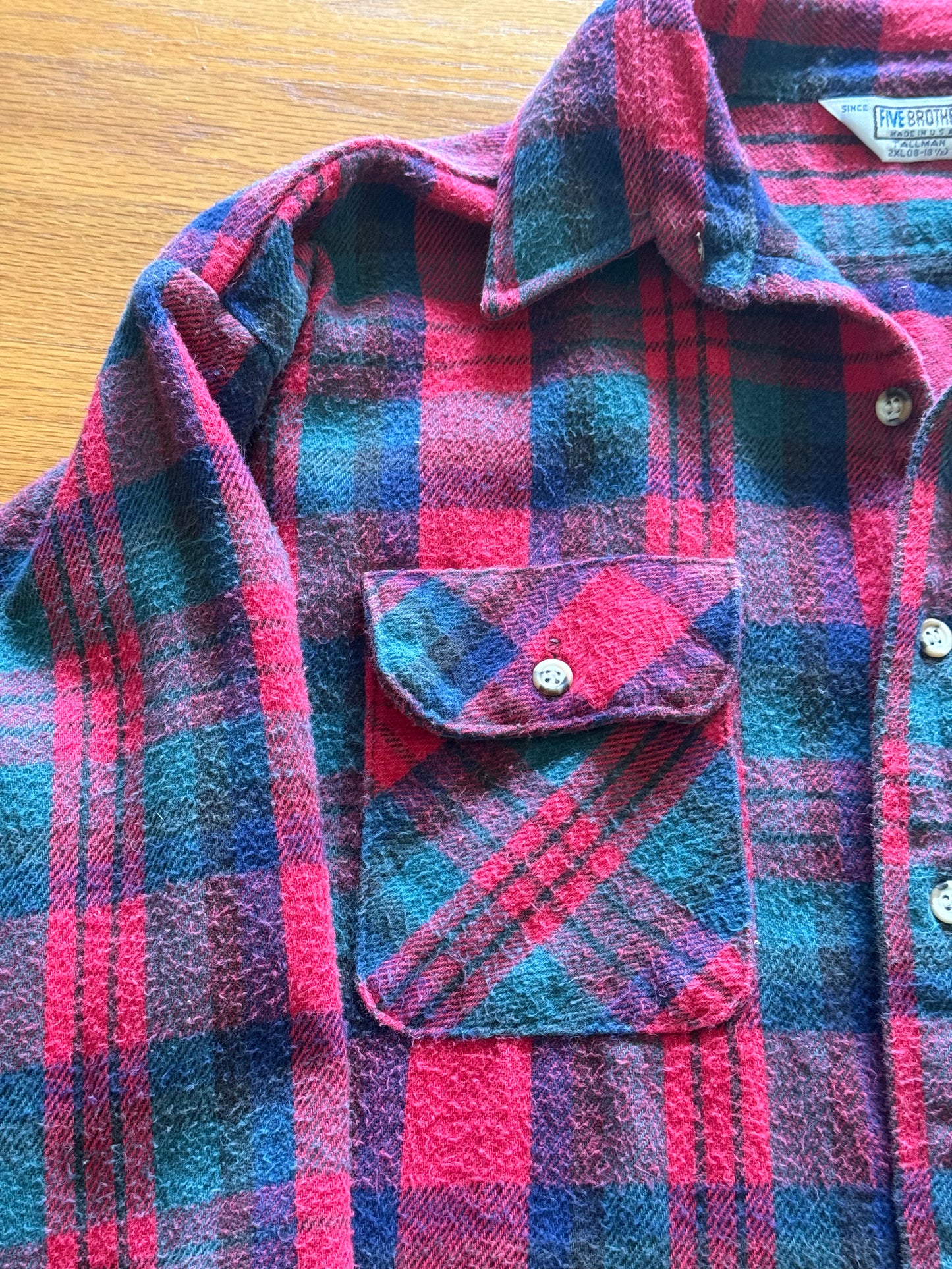 Vintage Five Brother Flannel Shirt - XXL