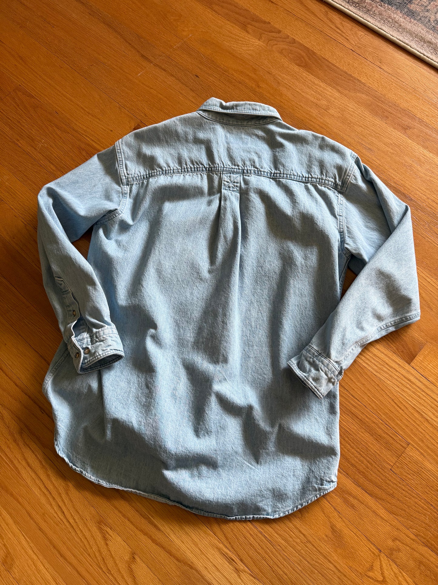 Woolrich Denim Rainbow Trout Shirt - L