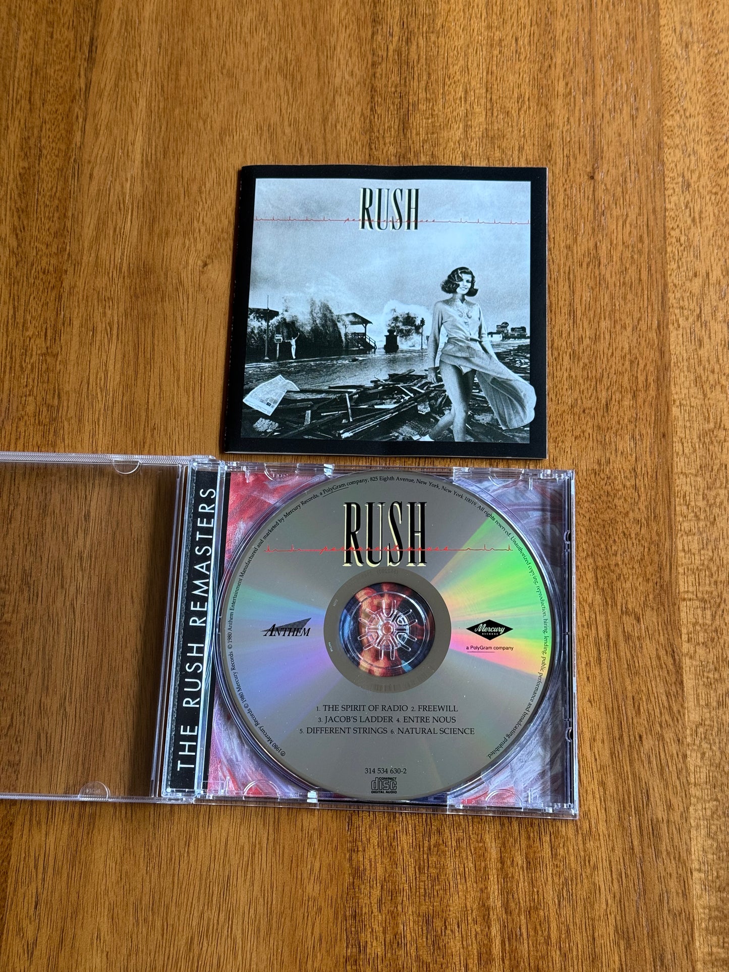 Rush - Permanent Waves CD