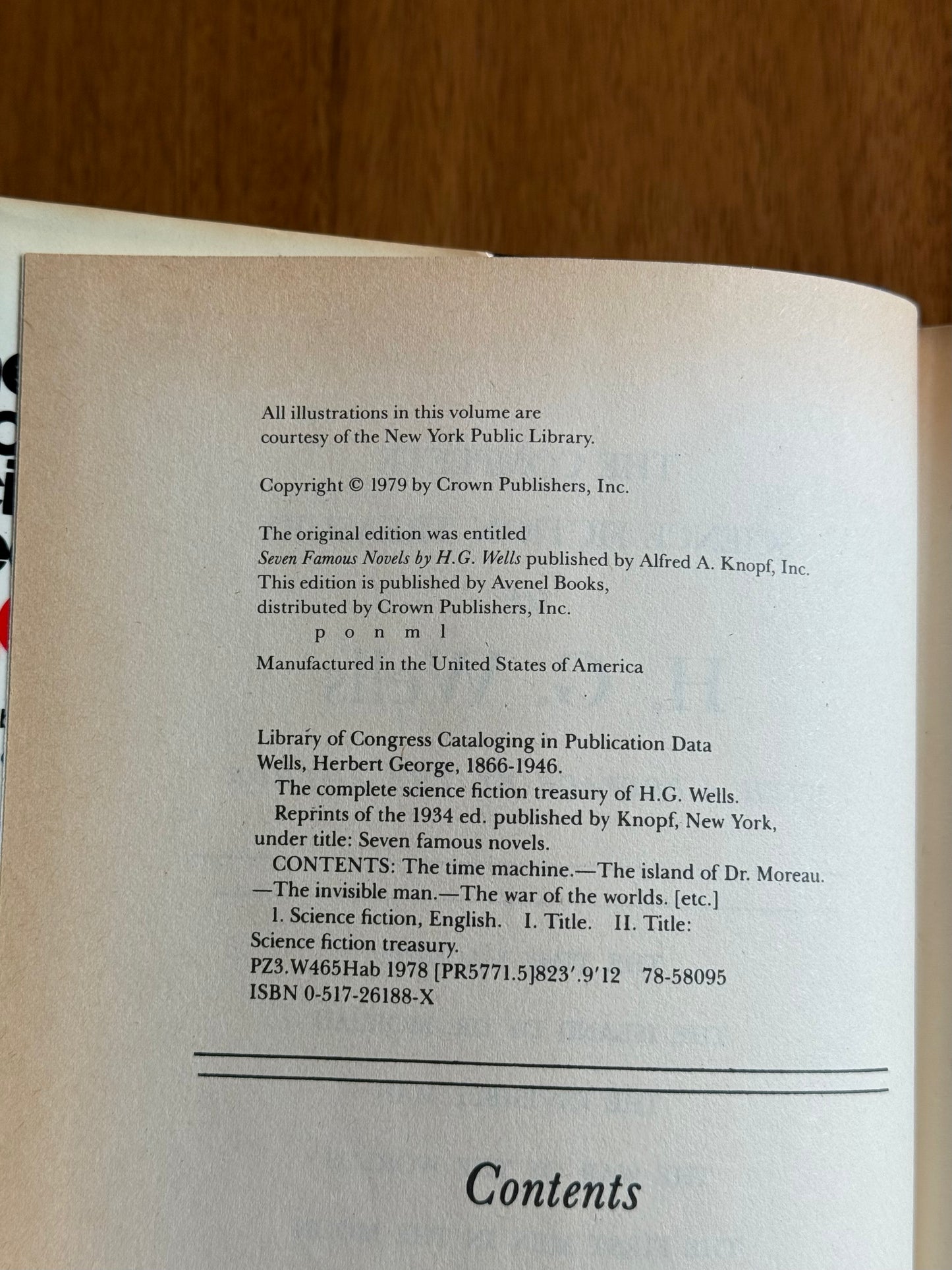 The Complete Science Fiction Treasury of H.G. WELLS