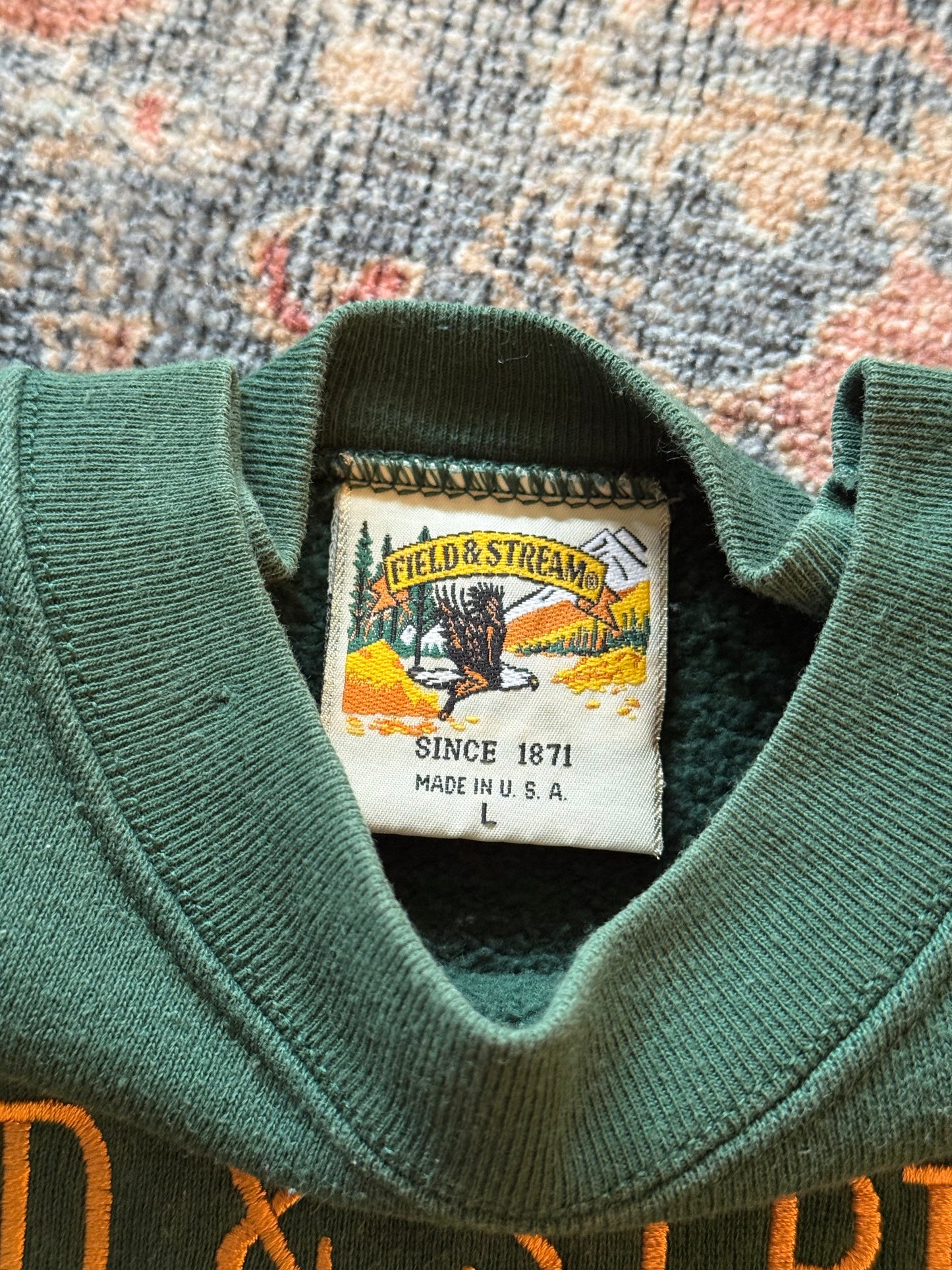 Field & Stream Bird Hunt Tapestry Sweatshirt - L