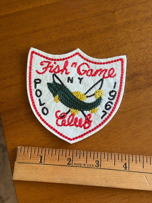 RL Polo Fish n' Game Club Patch