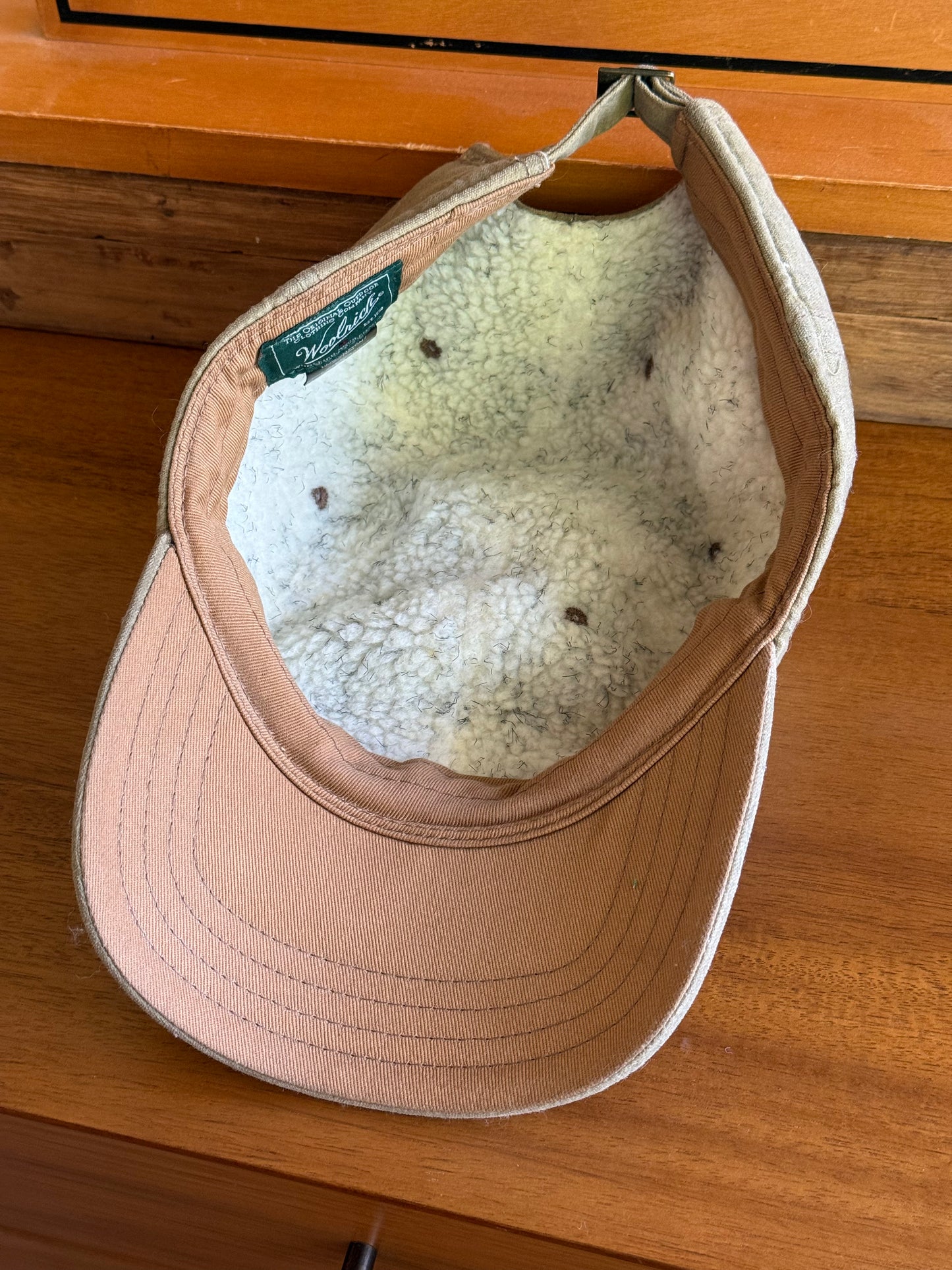 Woolrich Waxed Canvas / Wool Insulated Cap