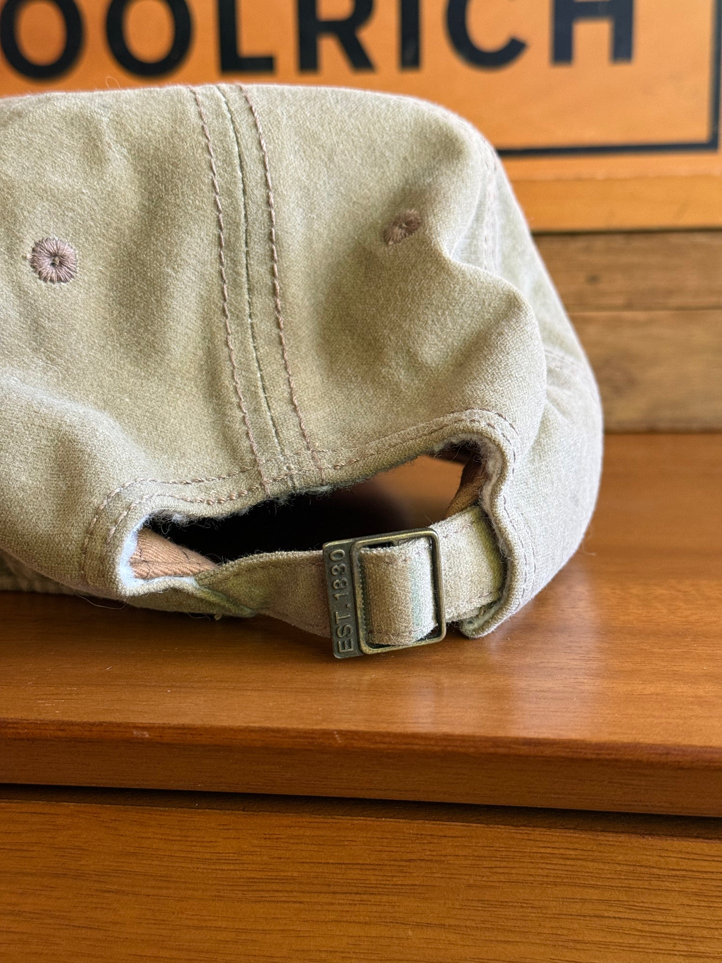 Woolrich Waxed Canvas / Wool Insulated Cap