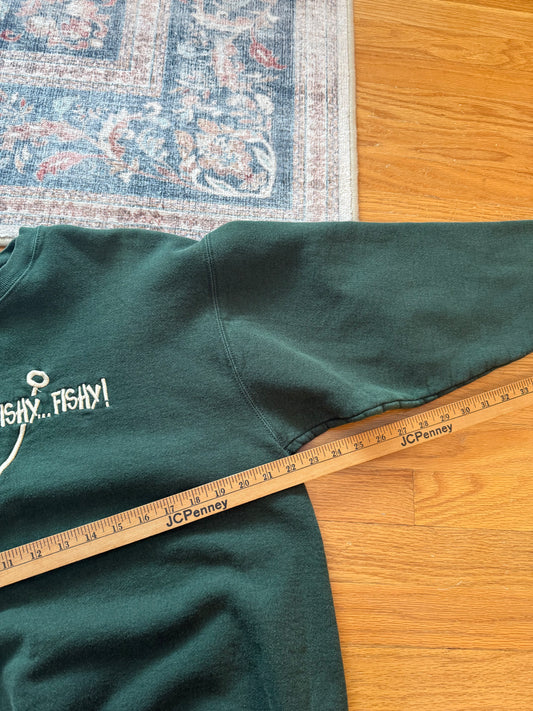 Here Fishy Fishy Sweatshirt - XL