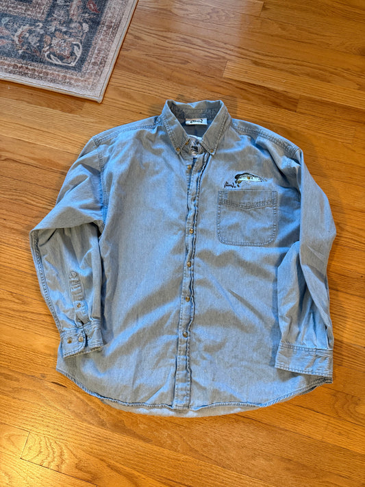 Al Agnew Bass Denim Shirt - XL