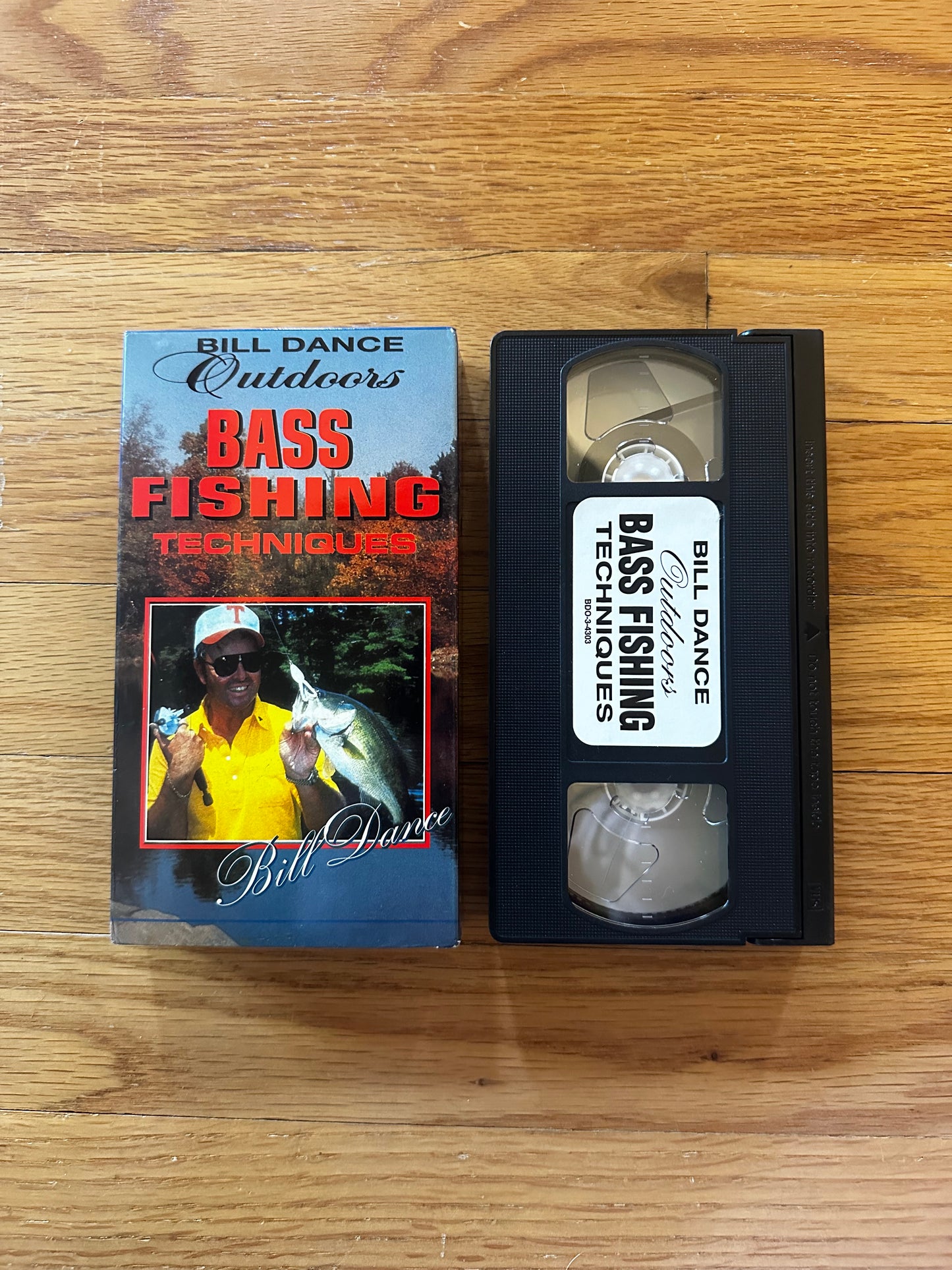 Bill Dance Bass Fishing Techniques VHS