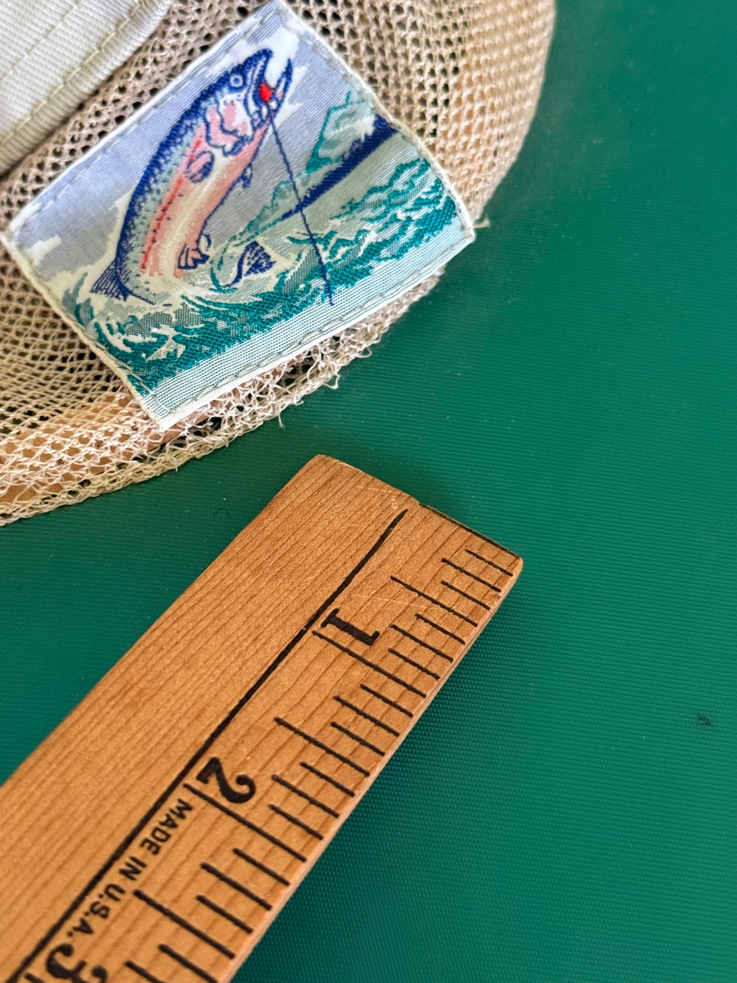Vintage Trout Long Bill Cap