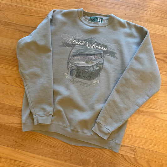 Catch & Release Trout Sweatshirt - XL