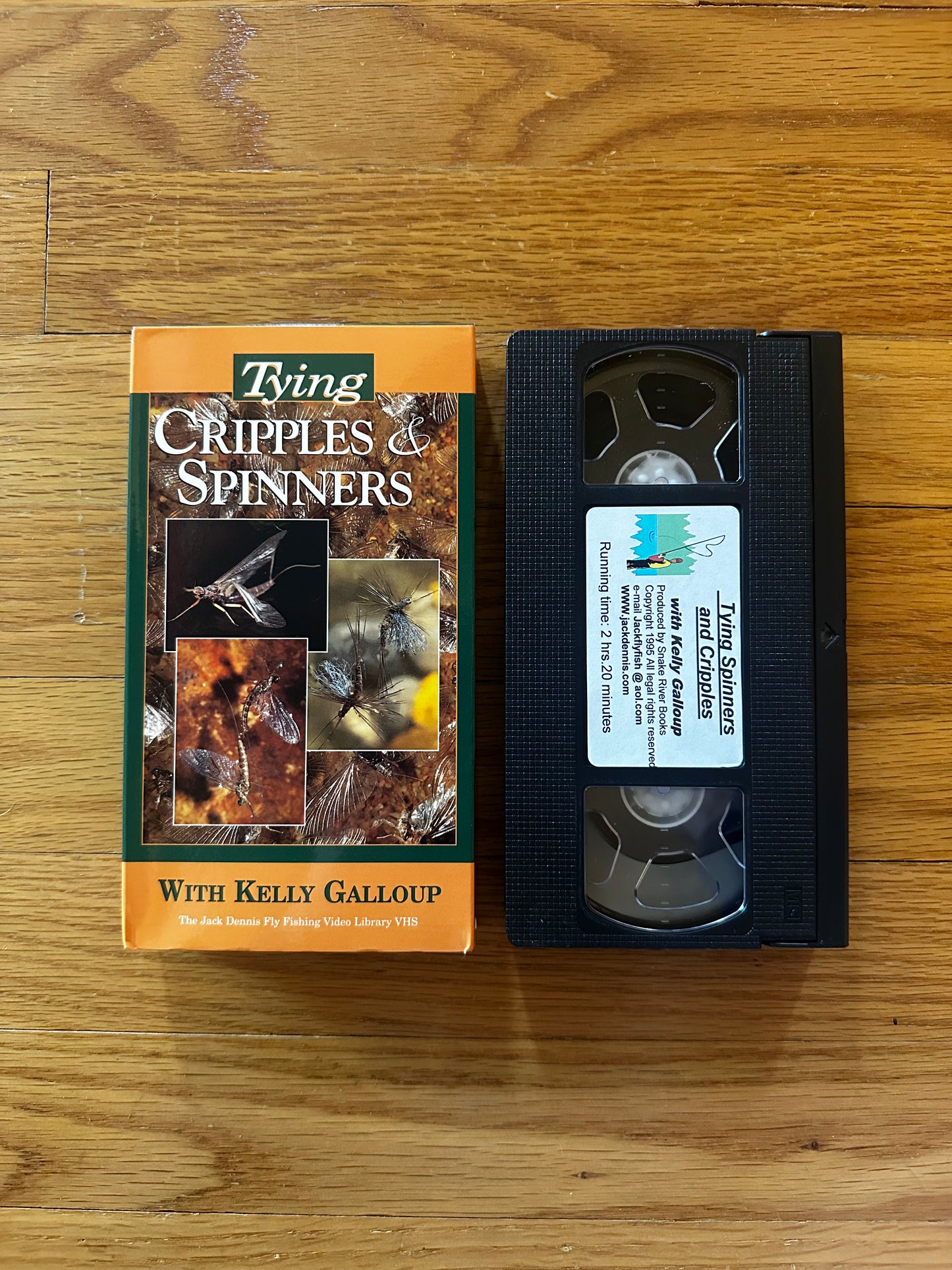 Tying Cripples & Spinners by Kelly Galloup VHS