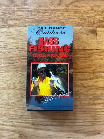 Bill Dance Bass Fishing Techniques VHS