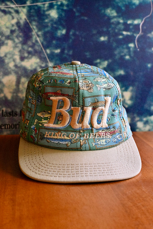 Budweiser Fly Fishing Snapback