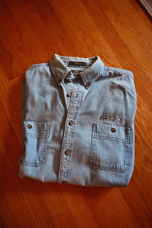Orvis Denim Dry Fly Shirt - L