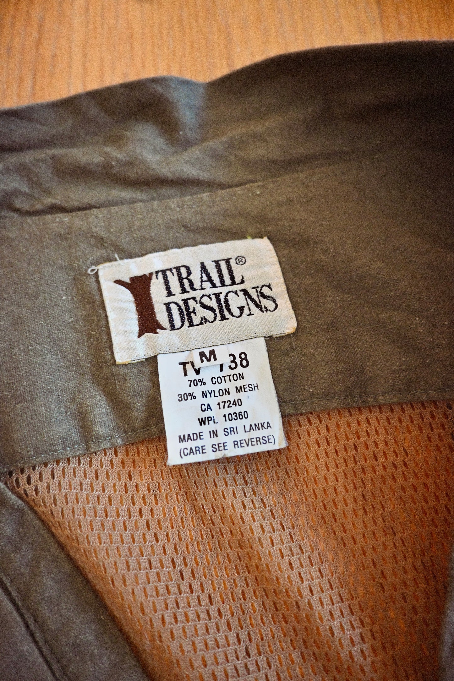 Salmon Patch Vest - M
