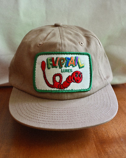 Vintage Tan Patch Caps