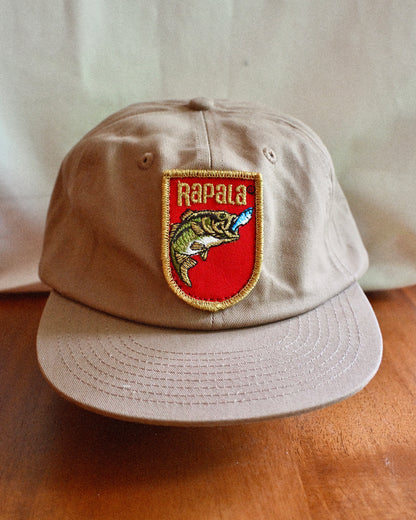 Vintage Tan Patch Caps