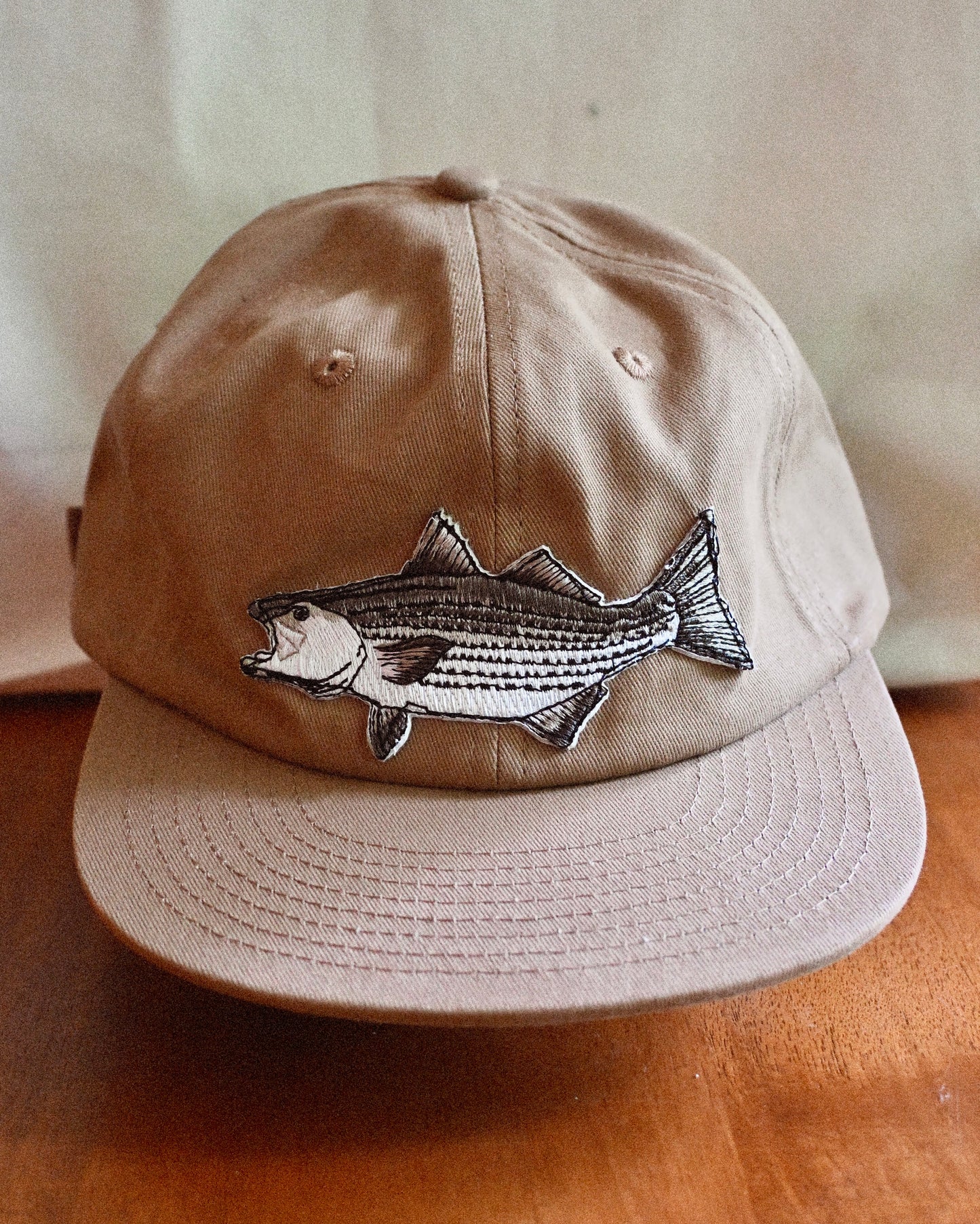 Vintage Tan Patch Caps
